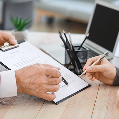 公正証書遺言の作成支援